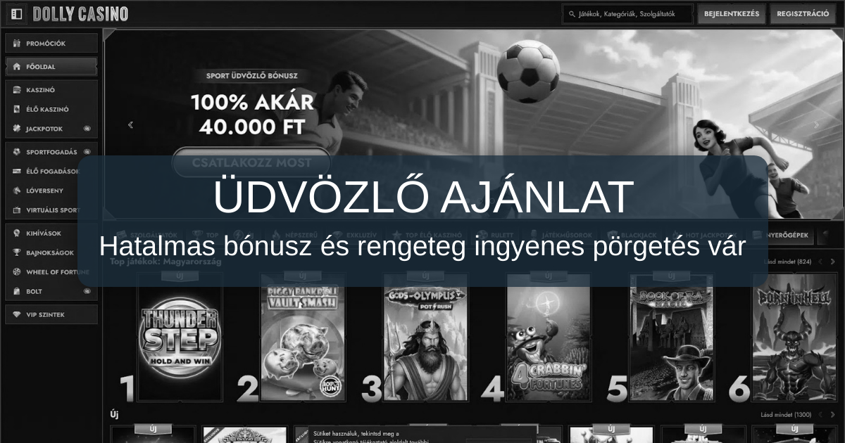 Dolly Casino - Hivatalos magyar oldal